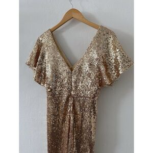 Revelry Gwen Sequin Bridesmaid Dress